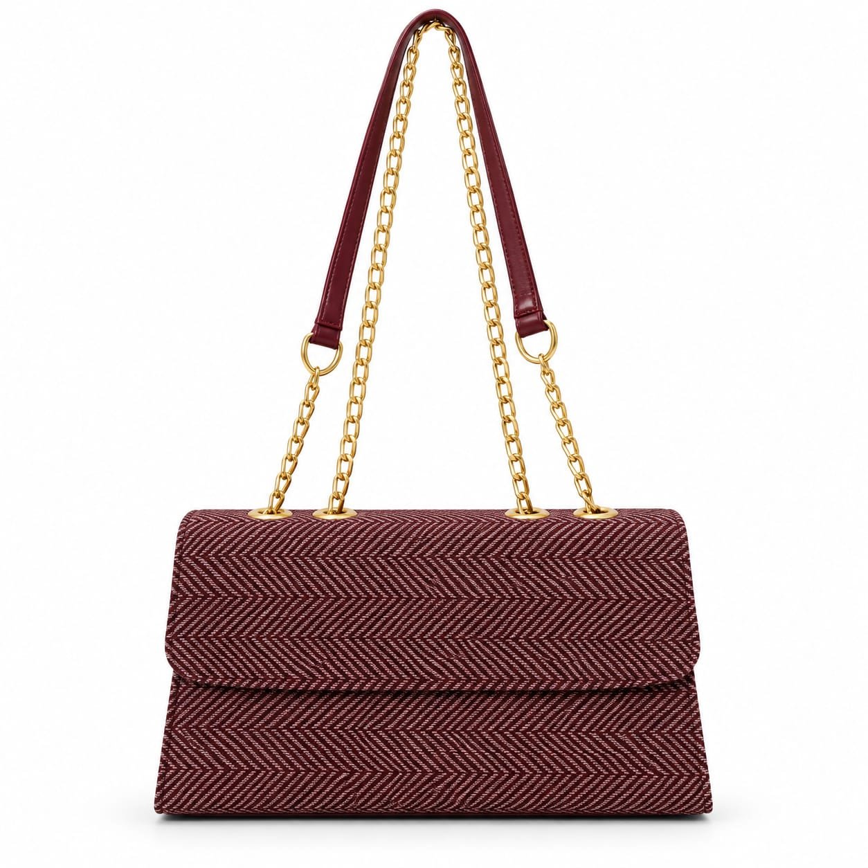 Maroon Crossbody Bag - Image 3