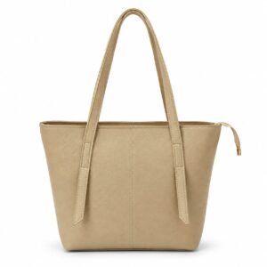 Beige Classic Tote Bag