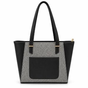 Black & Grey Tote Bag