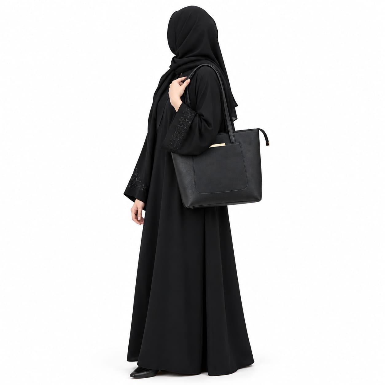 Modern Pocket Tote Bag