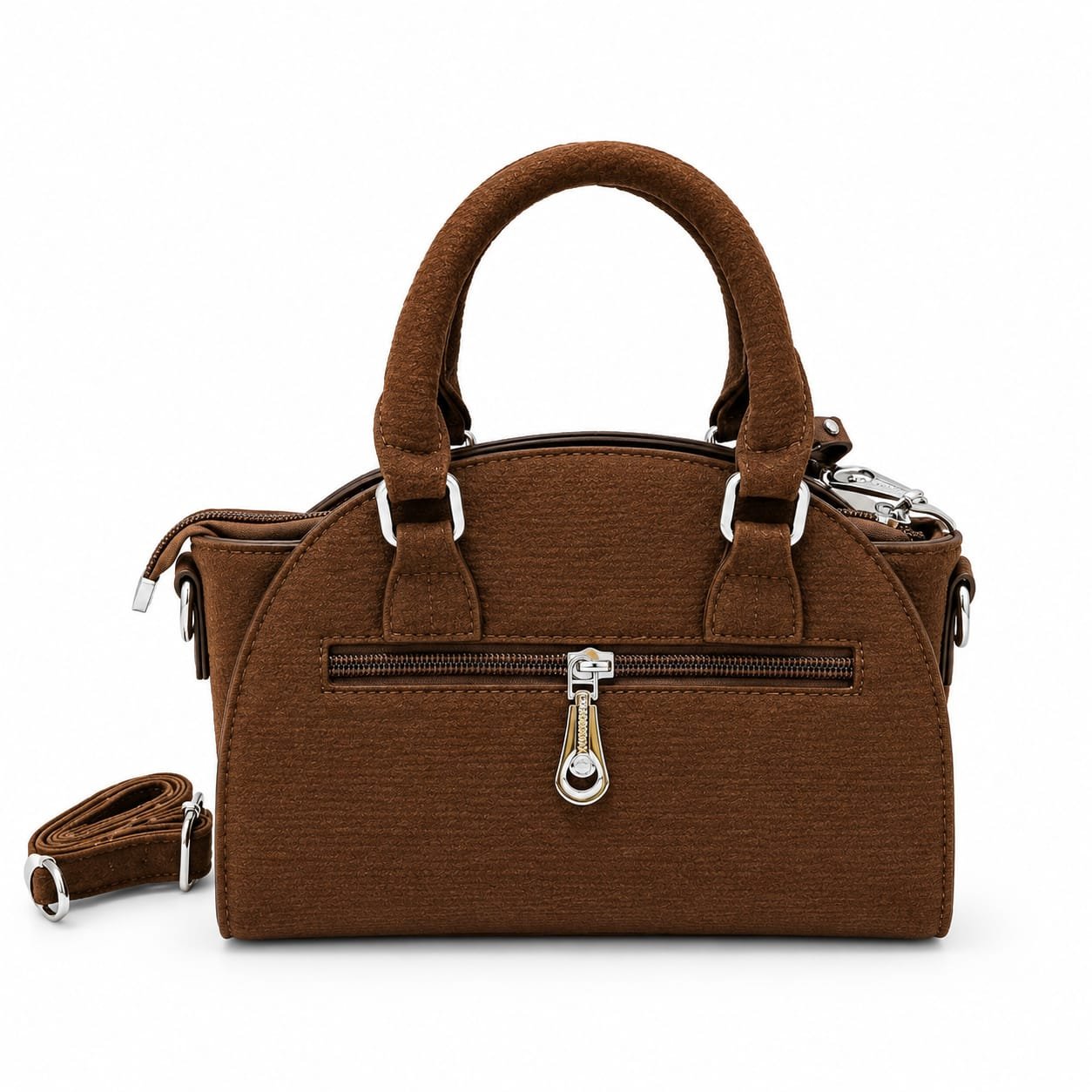 Chocolate Brown Handbag - Image 2